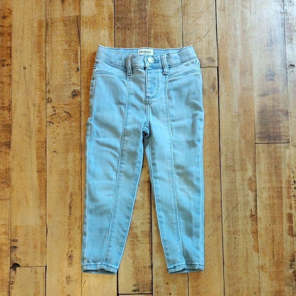 Oshkosh Jeans size 4 Denim Cotton Fall School Light Wash Skinny